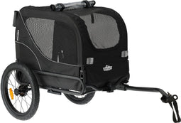 Deryan Hondenfietskar 2-in-1 - Opvouwbaar - Tot 20 kg - Zwart