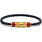 Tom Hope TM0272 - Armband Heren - Leer - Zwart