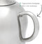 Bredemeijer Minuet Santhee - Dubbelwandige theepot - 1 liter - RVS Mat