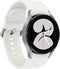Samsung Galaxy Watch4 - Smartwatch - Gezondheidsmonitoring en apps - Zilver (Wit)