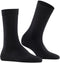 FALKE Softmerino - Dames sokken - Merinowol en katoen - Zwart 3009