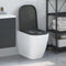 vidaXL - Snelle - Montage - Toiletbril - met - Zachte - Sluiting - Duroplast - Antraciet