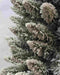 Black Box Trees Kunstkerstboom Jurva - 56x56x155 cm - PVC - Bevroren Groen