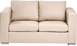 Bank HELSINKI Leer Beige 2-zitter
