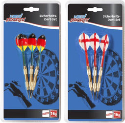 New Sports - Dartpijlen set - Softtip - Rood (3 stuks)
