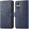 iMoshion Hoesje Geschikt voor Oppo A17 Hoesje Met Pasjeshouder - iMoshion Luxe Bookcase - Donkerblauw