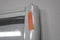 OK - Douchecabine draaideur 80x80x185 cm - Veiligheidsglas - Wit