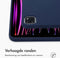 Accezz iPad Pro 11 (2018 - 2022) - Liquid Silicone Backcover met penhouder - Donkerblauw
