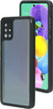 Mobiparts Rugged Clear Case - Samsung Galaxy A51 (2020) - Shockproof TPU - Zwart