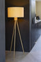 Zuiver Fan Vloerlamp/ Staande driepoot lamp Bamboo - Wit