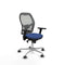 Piqueras y Crespo 3D086G0 - Bureaustoel - Verstelbare hoogte met armleuning - Marineblauw