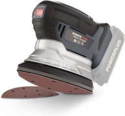 Powerplus POWEB4020 - Handpalmschuurmachine - 18V Snoerloos - 6 schuurbladen (2 stuks)