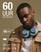 Fresh 'n Rebel Clam2 ANC - Draadloze Over-Ear Koptelefoon - ANC - Duikblauw