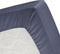 Damai - Hoeslaken - Katoen 100% - 70 x 150 cm - Hoekhoogte 20 cm - Dark blue