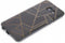 Hoesje Geschikt voor Samsung Galaxy A5 (2017) Hoesje Siliconen - Design Backcover siliconen - Meerkleurig / Black Graphic