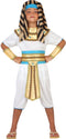 Th3 Party Egyptische Koning - Kostuum voor Jongens - 6 Onderdelen - Wit