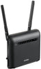 D-Link DWR-953V2 - 4G LTE Cat4 Router - 1,2Gbps Wi-Fi - Zwart
