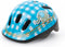 Polisport helm kinder Elephant XXS wit/blauw 44-48cm