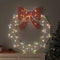 Krans met LED -striplichten Multikleur 90 cm Acryl