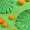 Balvi Fruitschaal Monstera Groen Metaal 30cm