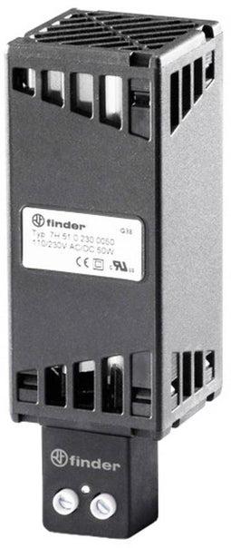 Finder 7H.51.0.230.0050 Verwarming 110 - 230 V 50 W (l x b x h) 125 x 41 x 41 mm 1 stuk(s)