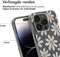 iMoshion Hoesje Geschikt voor iPhone 14 Pro Hoesje Siliconen - iMoshion Design hoesje - Meerkleurig / Daisy Flower