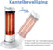 Plein Air Heater PAT-1200 - Keramische Kachel - 1200W -Roteerfunctie