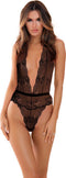 Rene Rofe - Kanten body met diepe V-hals en blote rug René Rofé - M/L