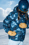 O'Neill Z.E.N. Puffer Hybrid - Ski jas dames 20K waterdicht - Blauw - maat L