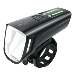 Ansmann LED fietslicht - Koplamp 100 lux - Oplaadbaar StVZO goedgekeurd - Universele montage