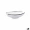 Kom Ariane Vital Filo Wit Zwart Keramisch 19 x 13,5 cm (8 Stuks)