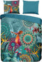 HIP Lovise - Dekbedovertrek - Katoensatijn - Dierenprint - Multi (135x200 cm)