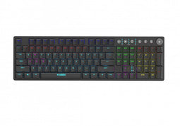 iBox AURORA K-6 keyboard RF Wireless + Bluetooth QWERTY English Black