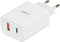 iBox C-36 Universeel Wit USB Snel opladen Binnen
