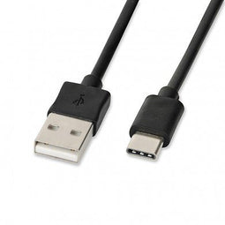 iBox IKUMTC USB-Kabel 1 m USB 3.2 Gen 1 (3.1 Gen 1) USB A USB C Schwarz