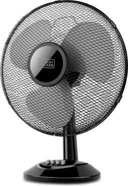 Black & Decker BXEFD41E - Ventilator - Kantelbaar 3 snelheden - Zwart