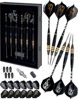 WINDSOR® Cavalier 3 Dartpijlen Set - 3 x 23 gram & 3 x 24 gram - Incl. Opbergdoos Flights
