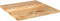 vidaXL - Tafelblad - vierkant - 70x70x2,5 - cm - massief - mangohout