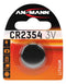 Cellsius CR2354 lithium button cell 560mAh IEC CR2354