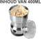 KitchenPrince Koffiemolen met 4 messen - koffiebonen malen - koffiemolen - voedsel vermalen - specerijenmaler - coffeegrinder - gemalen koffie - bonen koffie malen - bonenmaler - koffiemolen voor bonen - koffiezetapparaat - koffie maken