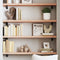 vidaXL - Wandschap - 100x20x4 - cm - onbehandeld - massief - eikenhout