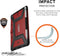 UAG Tablet Case iPad Mini 5 2019 Metropolis Magma Red