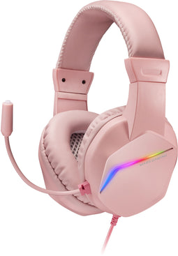Mars Gaming MH122 - Headset - Draad - Stereo - Roze