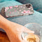 iMoshion Hoesje Geschikt voor Samsung Galaxy S20 Plus Hoesje Siliconen - iMoshion Design hoesje - Roze / Transparant / Blossom Watercolor