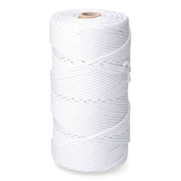 Veter, koord EDM 87915 Wit Polypropyleen 5 mm x 200 m Gevlochten