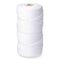 Veter, koord EDM 87915 Wit Polypropyleen 5 mm x 200 m Gevlochten