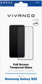 Vivanco Galaxy S22 - Full Screen Screenprotector - Bescherming tegen krassen en stoten