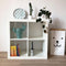 nXt - Stille Wandklok - 30 cm - Plastic - Groen - 'Cactus'