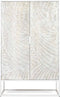 Liviza Opbergkast Andel - Mangohout - Rechthoek Wit - 160 cm , 100 cm , 45 cm