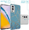 imoshion Hoesje - Geschikt voor OnePlus Nord 2 - Design hoesje - Blue Graphic